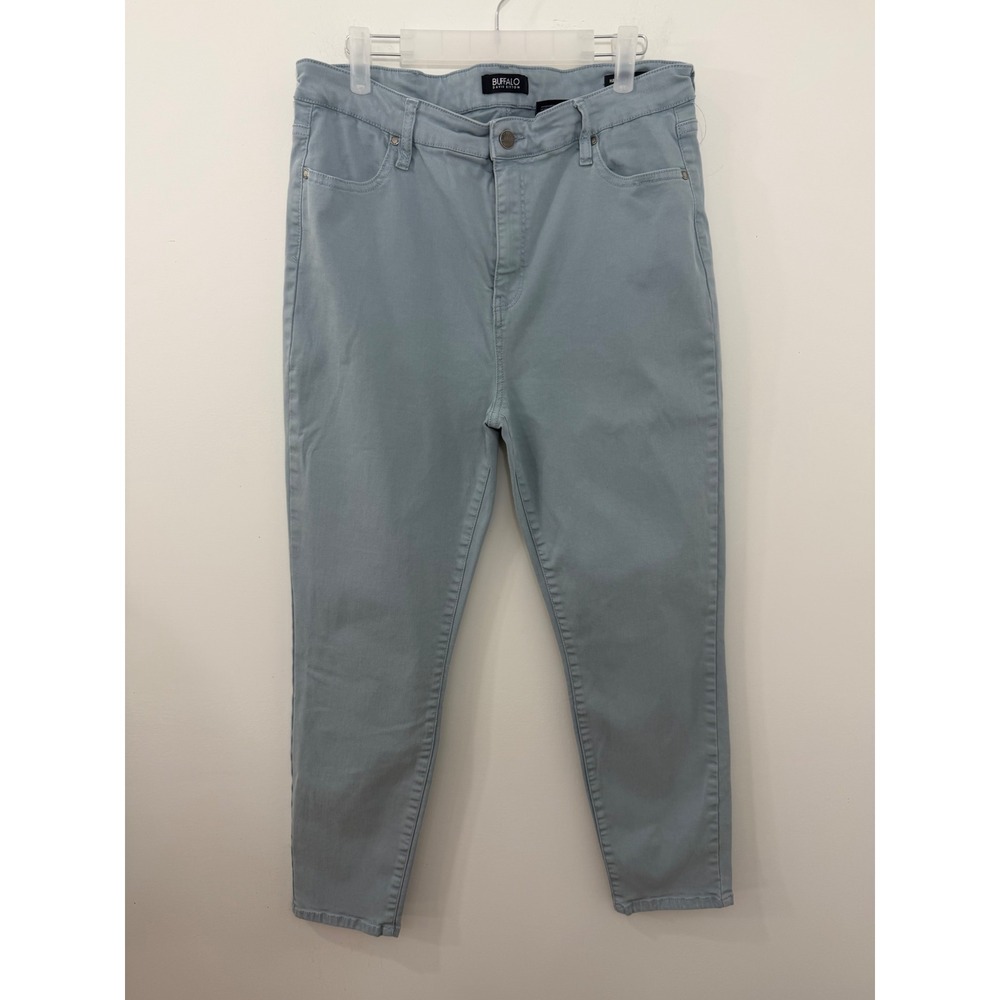 Buffalo David Bitton Havana High Rise Soft Stretch Ankle Pant Blue 14/34